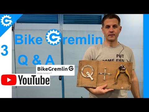 Q&amp;A 3 - BikeGremlin YouTube, and website, important notice