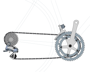 Bicycle drivetrain