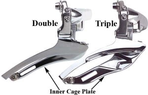 down pull front derailleur