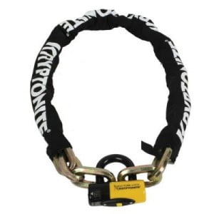 Chain with a padlock