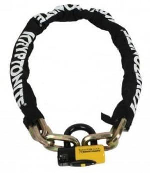 Chain with a padlock