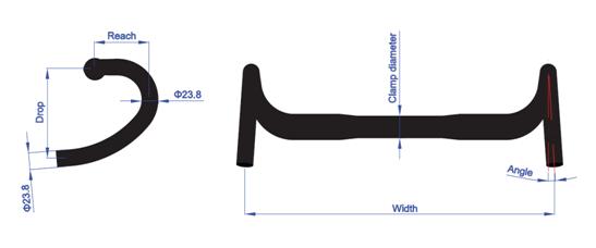 How to measure sale handlebars road bike