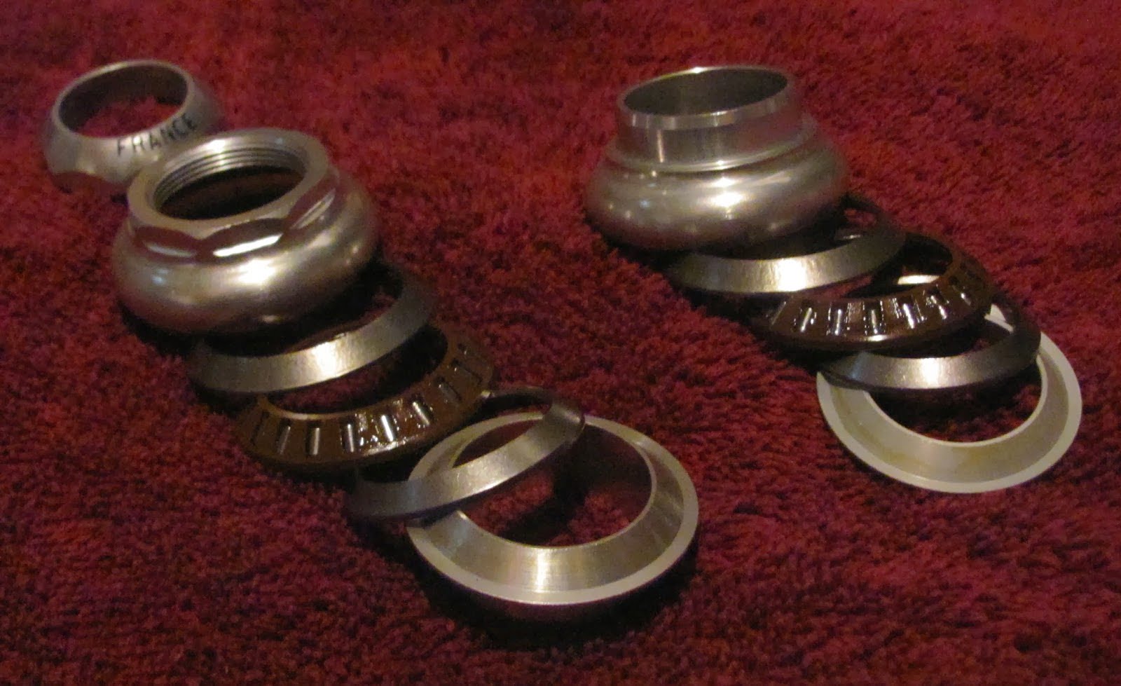 types of bearings used in bikes