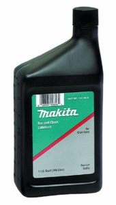 Makita chain saw bar oil. Dilute with diesel if lower viscosity is needed.