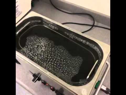 ultrasonic cleaning bike chain