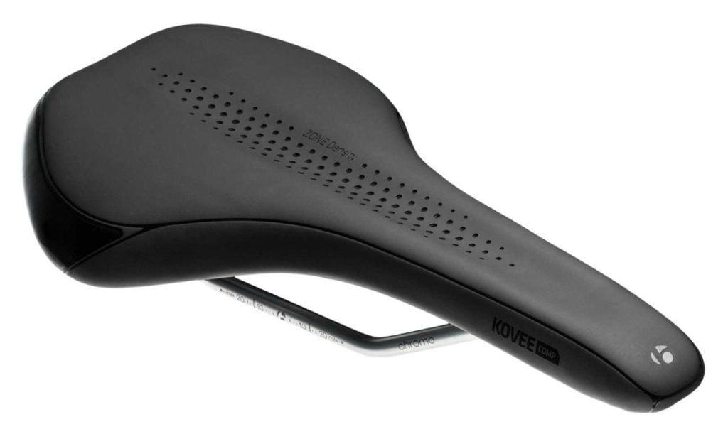 Synthetic saddle with gel padding. Picture 2