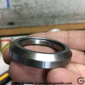 Angled bearing end. Standard is 45 degrees, 36 degree being considered obsolete standard Picture 12
