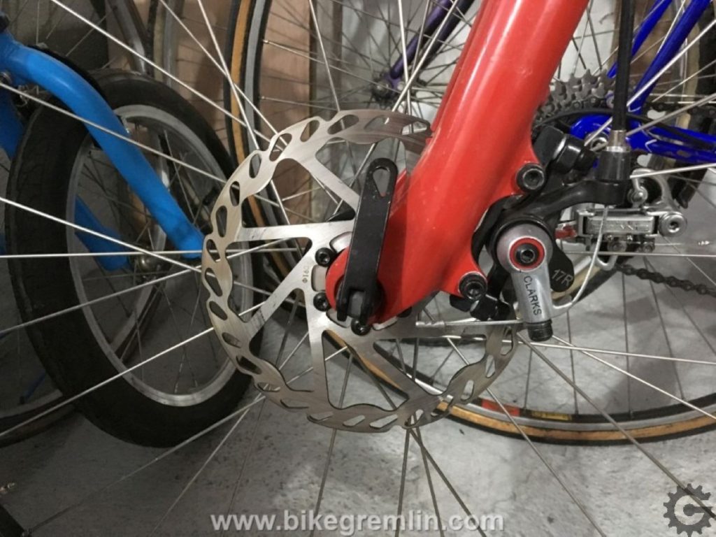 Mechanical bicycle disc brake