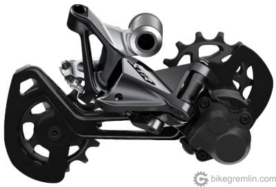 Rear derailleur model: RD-M9120-SGS, with a long cage, for 2X drivetrains. Picture 13a