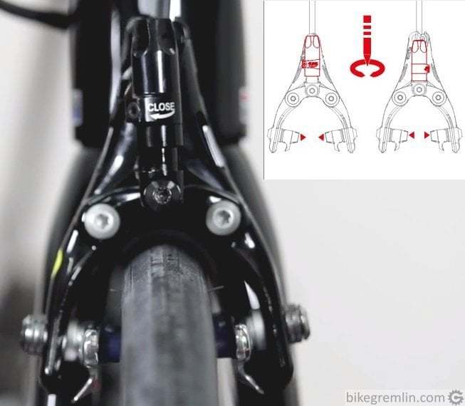 hydraulic rim brakes road bike