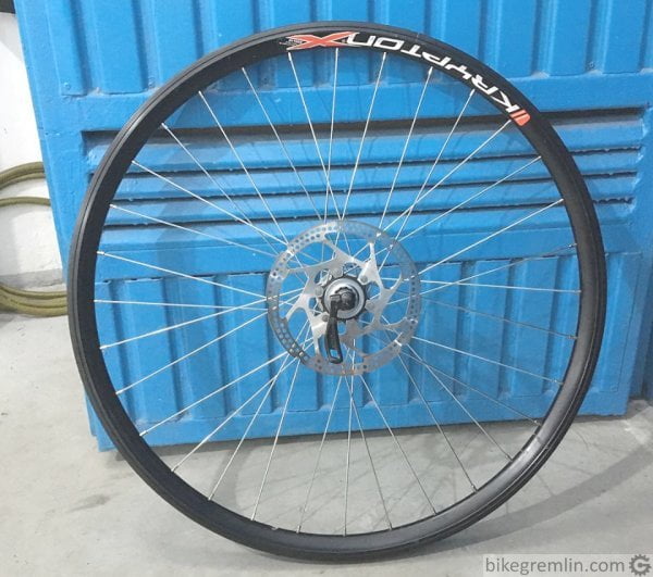 "Naked" wheel - do you really expect this to provide comfort and make a difference?! Picture 2