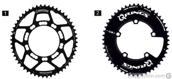 MAS Q-Ring (1) and "standard" Q-Ring (2). Picture 5a