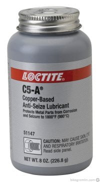 Copper based mounting and anti seize paste, Loctite: model C5-A