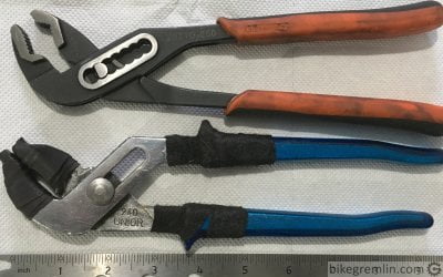 Unior next to Bahco joint pliers.