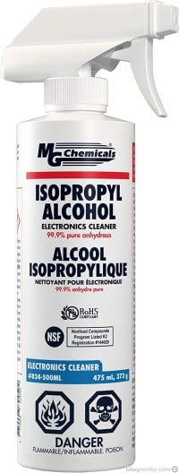 99% alcohol for cleaning - click to shop