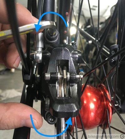 Mountain bike brake store pads rubbing