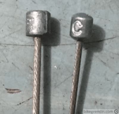 brake cable barrel end