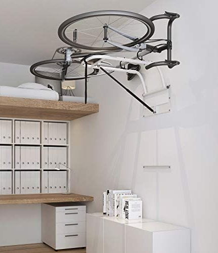 Hang bike deals from ceiling horizontal