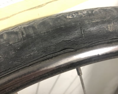 cracked bike tires