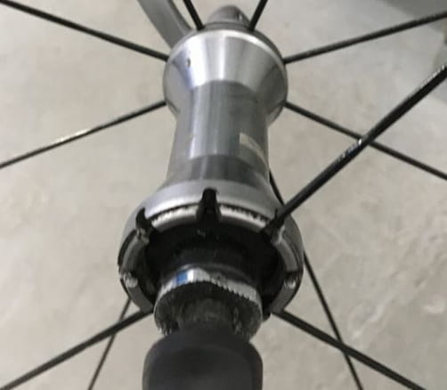 Exotic hub - with straightpull spokes