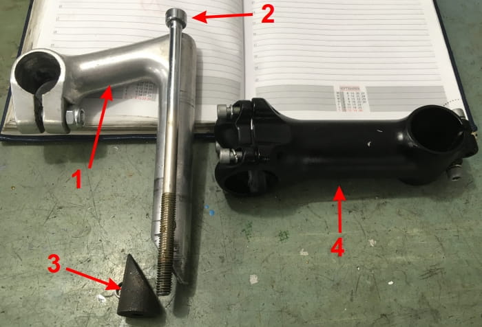 Quill stem vs ahead stem