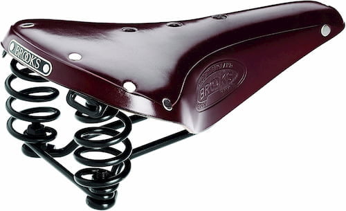 Brooks Flyer - comfortable bicycle saddle