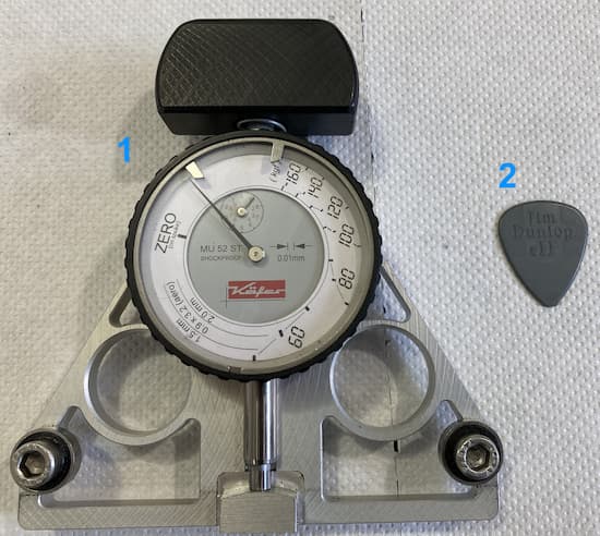 Diy spoke tension clearance meter