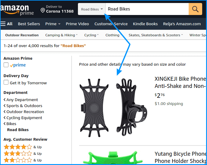 Buying a bike clearance on amazon