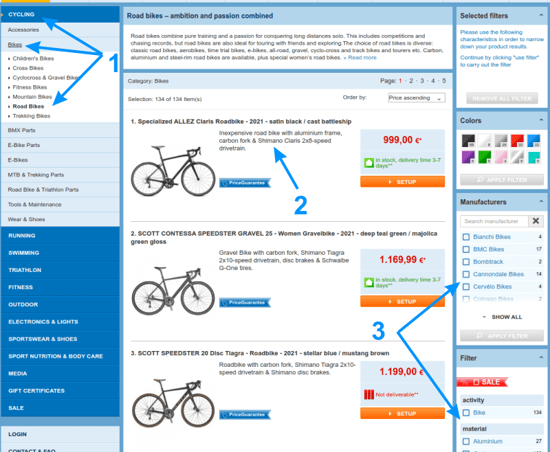 Buying a bicycle on Amazon or another online shop BikeGremlin US