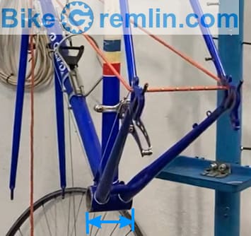 Cold setting best sale bike frame