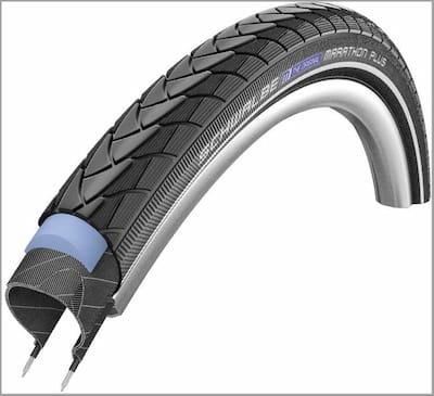 Schwalbe Marathon Plus - tyres with a good puncture resistance