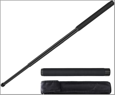 Retractable telescopic baton - increases your reach and gives you some extra options