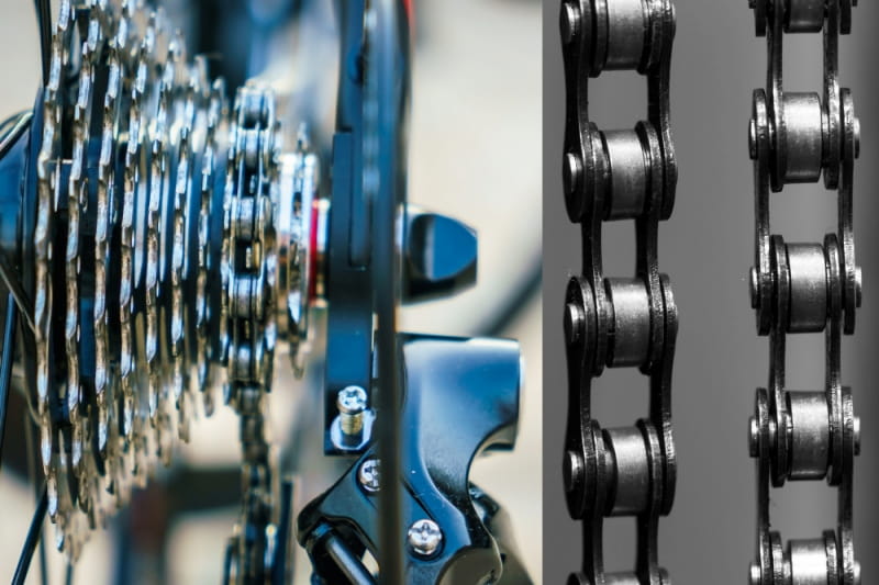 Comparative bicycle chain durability test
