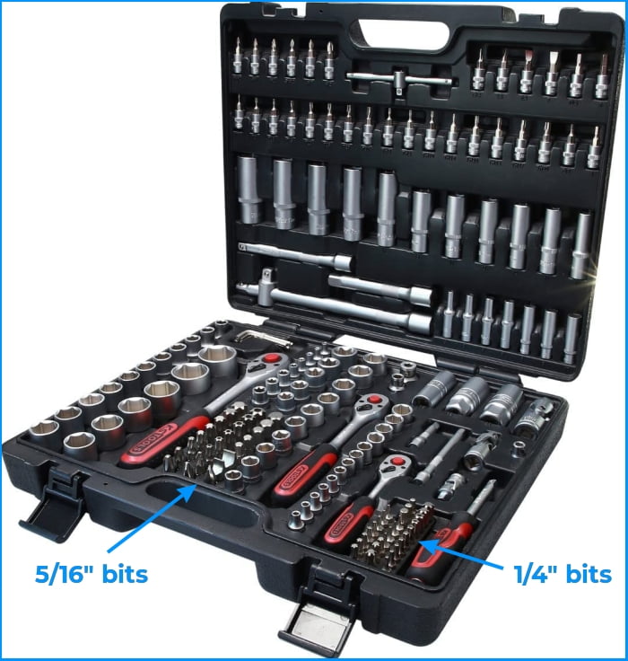 Most common deals socket sizes