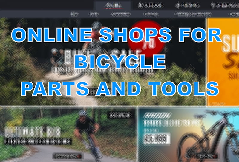 Bicycle parts online shop online